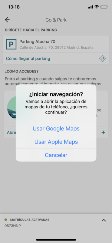estacionar de la forma más cómoda